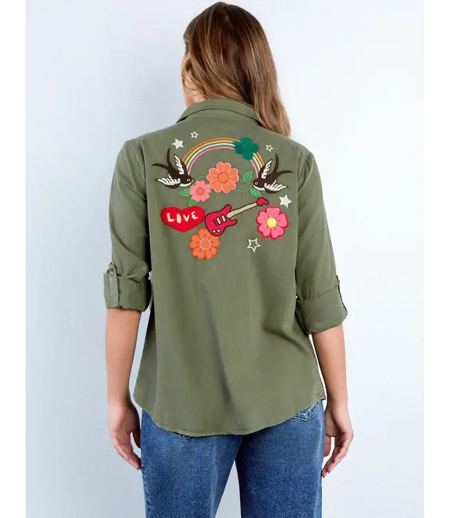 Billy T Shop Birds Of A Feather Soft Olive