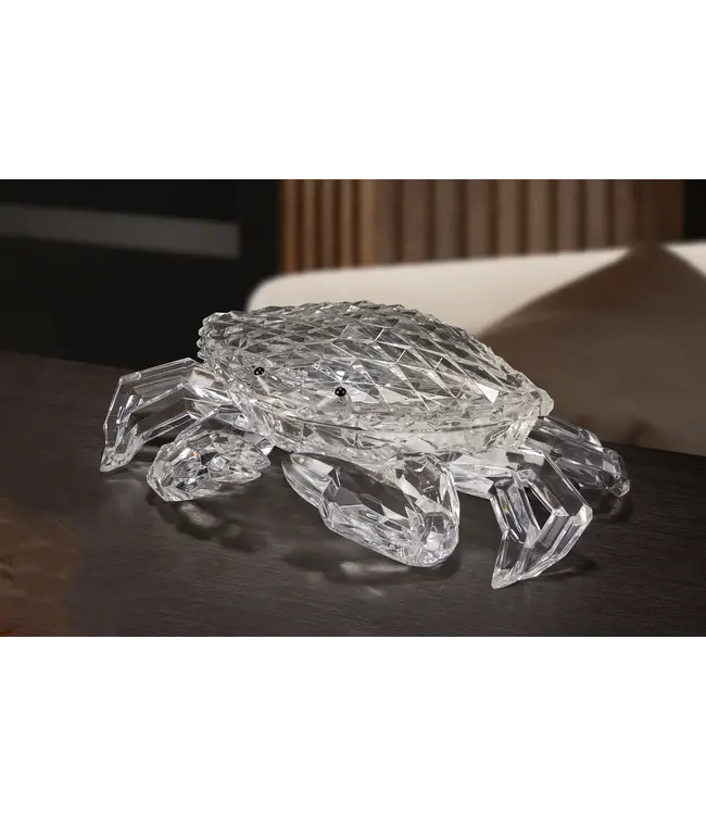 Icy Craft Large Crab Dish With Lid