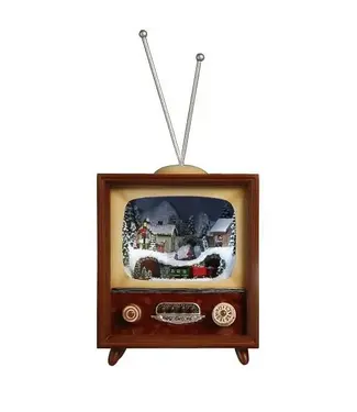 Icy Craft Christmas TV Box