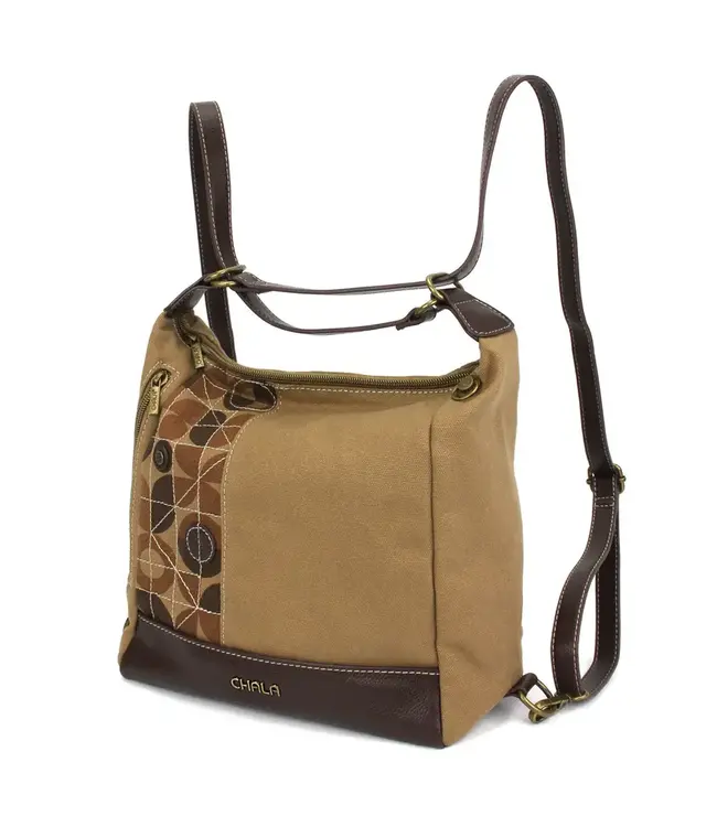 Chala Handbags Retro Convertible Purse olive