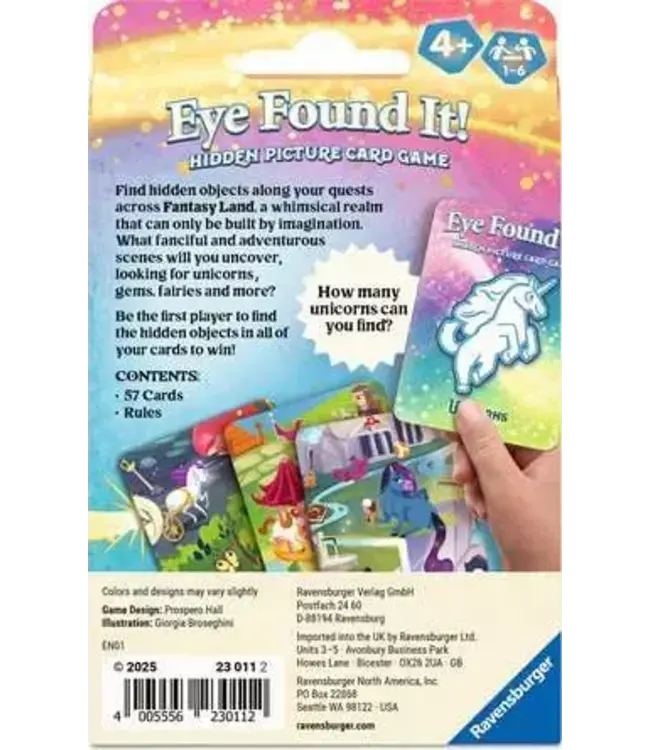 Ravensburger Eye Found It Fantasy Card Game