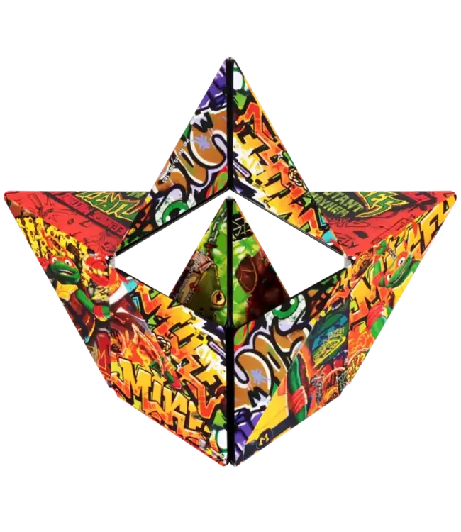 Fun In Motion Toys Paramount Shashibo TMNT SB AVatar Mikey