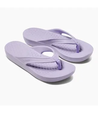 Joybees LLC Womens Varsity Flip Flop Pastel Lilac