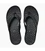 Joybees LLC Womens Varsity Flip Flop Solid Coal