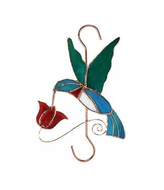 Gift Essentials Hummingbird w/Red Flower Hook