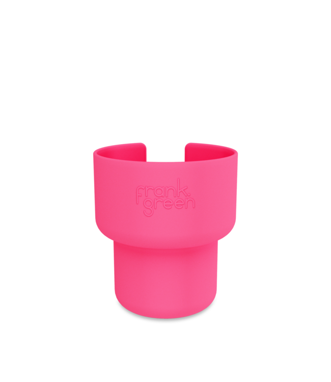 Frank Green 34oz Car Cup Holder Expander Neon Pink