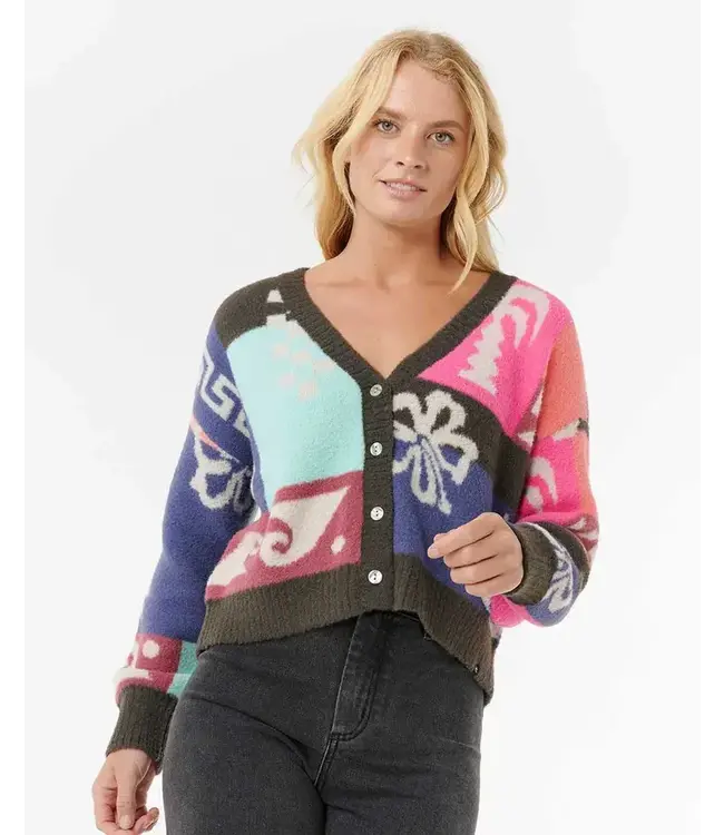 Rip Curl Keepsakes Jacquard Cardigan