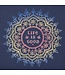 Life Is Good Womens Crusher Tee Antique Mandala Darkest Blue