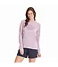 Life Is Good Womens Long Sleeve Sun Breathe Sunflower Violet Purple