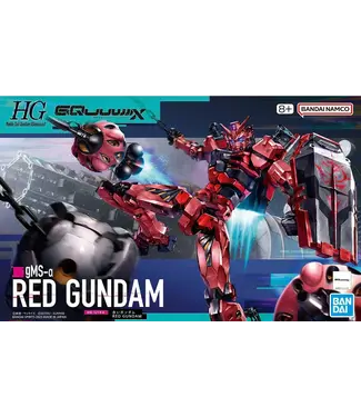 Bandai Namco Toys Red Gundam Mobile Suit Gundam GQuuuuuuX Bandai Hobby HG