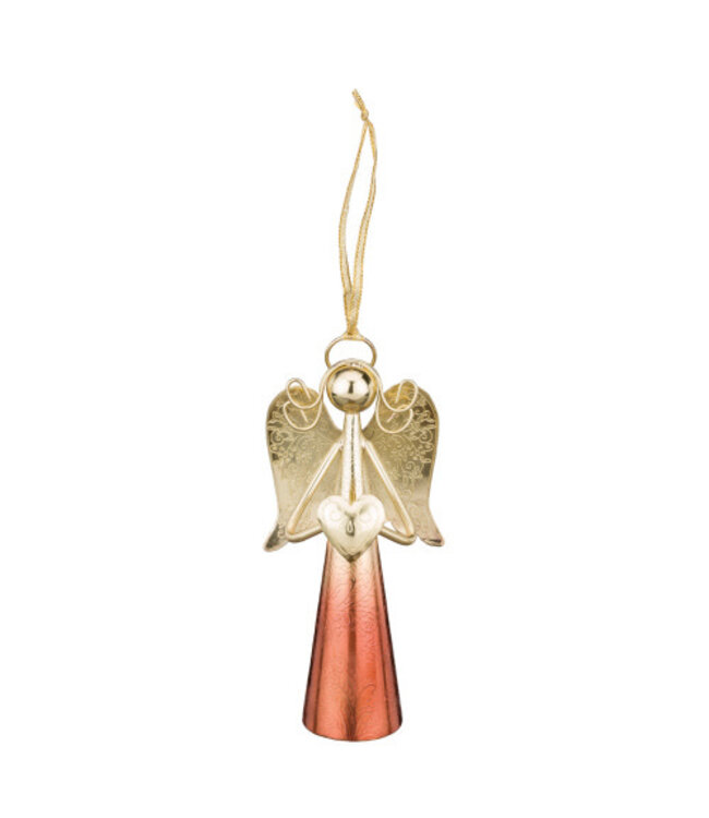 Regal Gold Angel Bell 6" Copper