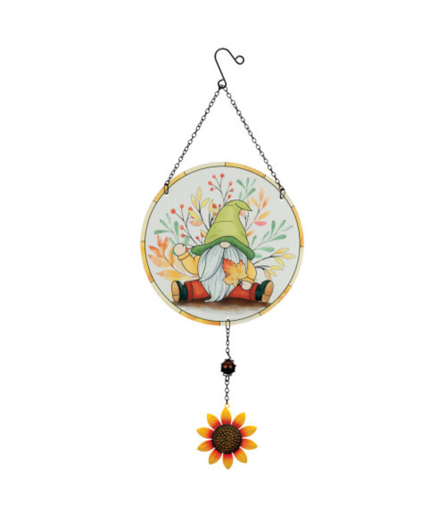 Regal Harvest Sun Catcher Gnome