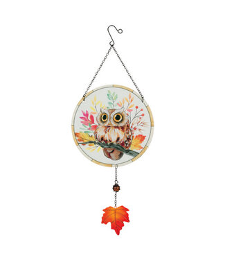 Regal Harvest Sun Catcher Owl