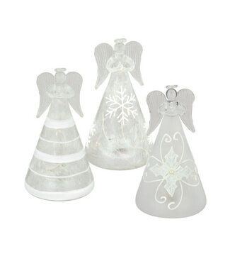 Regal LED Frost Angel Decor SM Set Of 3
