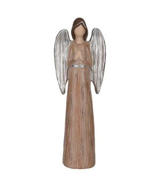 Regal Woodland Angel Decor Praying