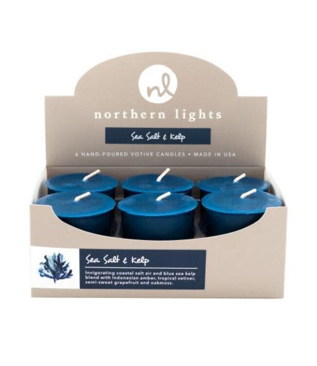 Northern Lights Candles Sea Salt And Kelp Votive