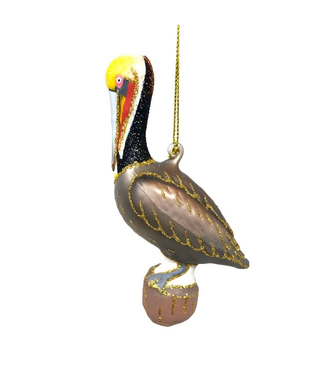 Gift Essentials Brown Pelican Ornament