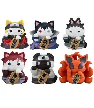 Bandai Namco Toys Nyaruto Fortune Cats naruto Uzumaki and Friends
