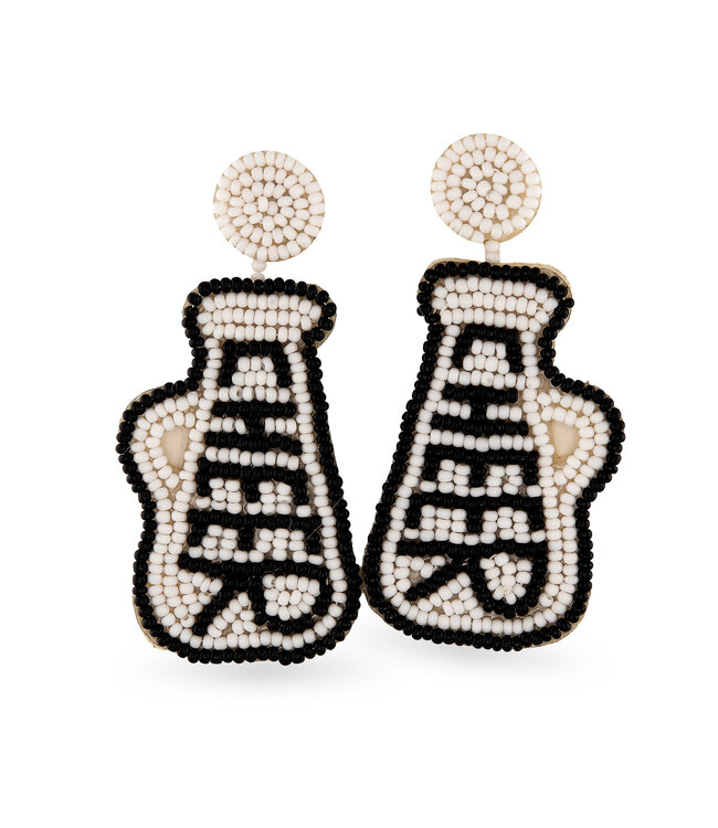 Amanda Blu Beaded Cheer Earrings