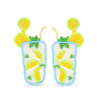 Amanda Blu Beaded Cocktail Earrings