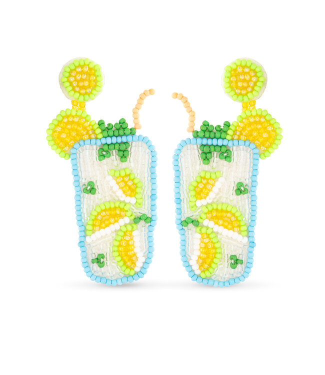 Amanda Blu Beaded Cocktail Earrings