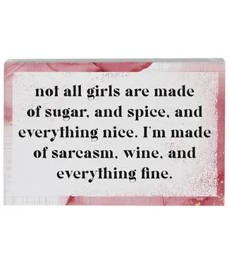 Sincere Surroundings Sarcasm Wine