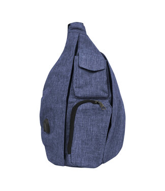 Calla Products LLC Nupouch Anti-theft Rucksack - SoHo Collection Navy