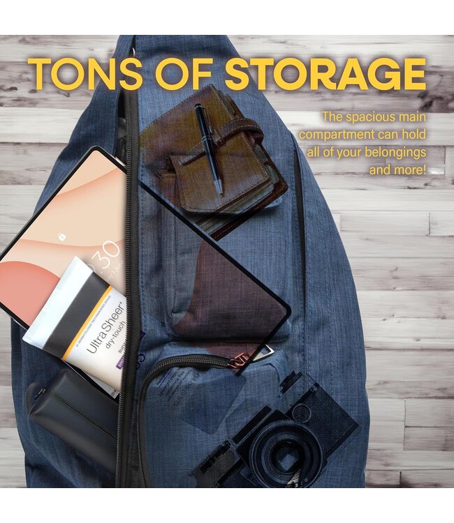 Calla Products LLC Nupouch Anti-theft Rucksack - SoHo Collection Navy