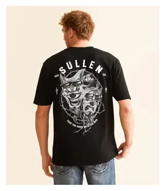 Sullen Drama Short Sleeve Tee Jet Black