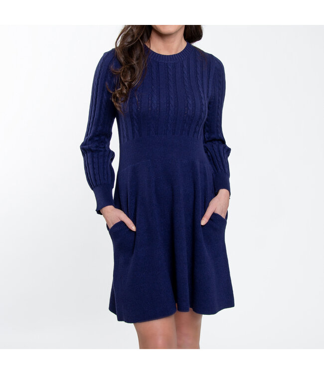 Howards Cable Knit Sweater Dress