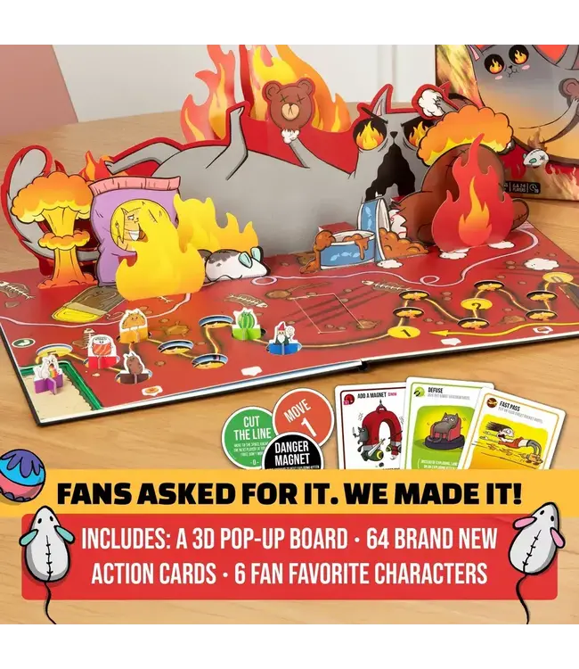 Asmodee Exploding Kittens Board Game