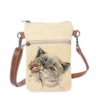 Cottn Curls Kitty Cellphone Sling