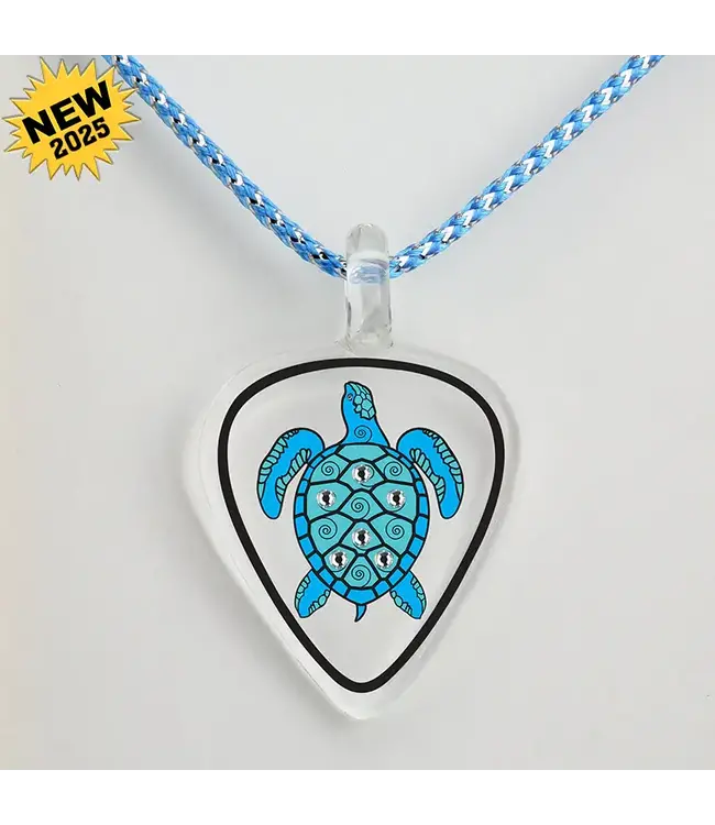 Glass Baron Sea Turtle Guitar Pick