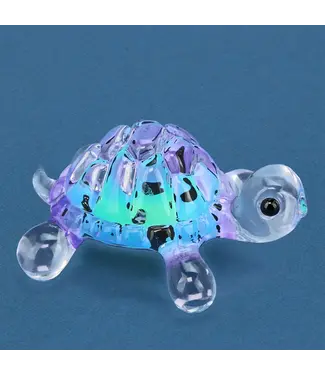 Glass Baron Turtle Blue