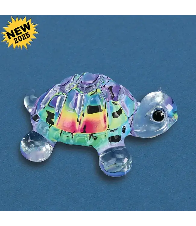 Glass Baron Turtle Tie Dye Large