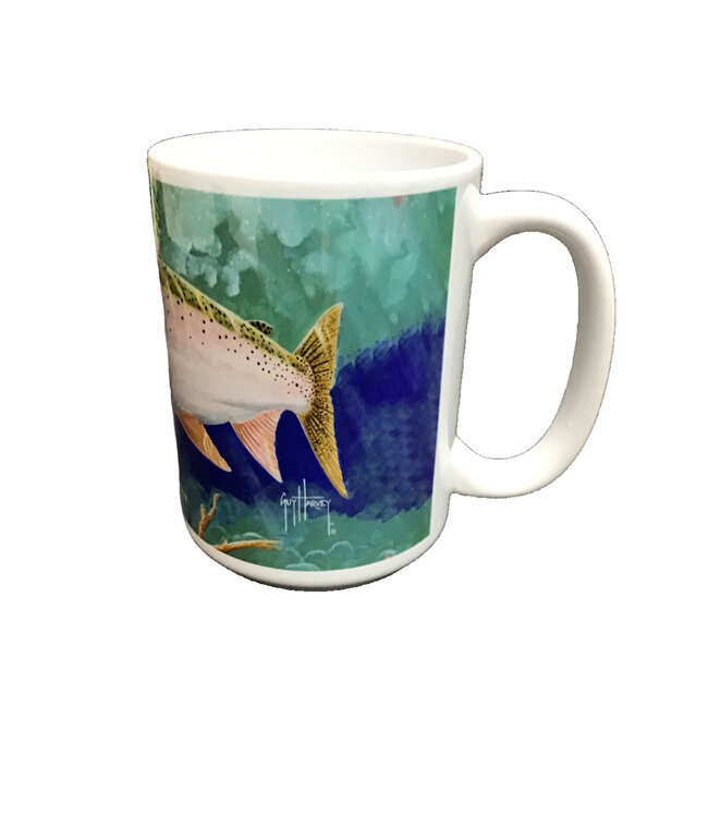 Gotham Custom Guy Harvey Steelhead Trout PNW V2 Ceramic Coffee Mug