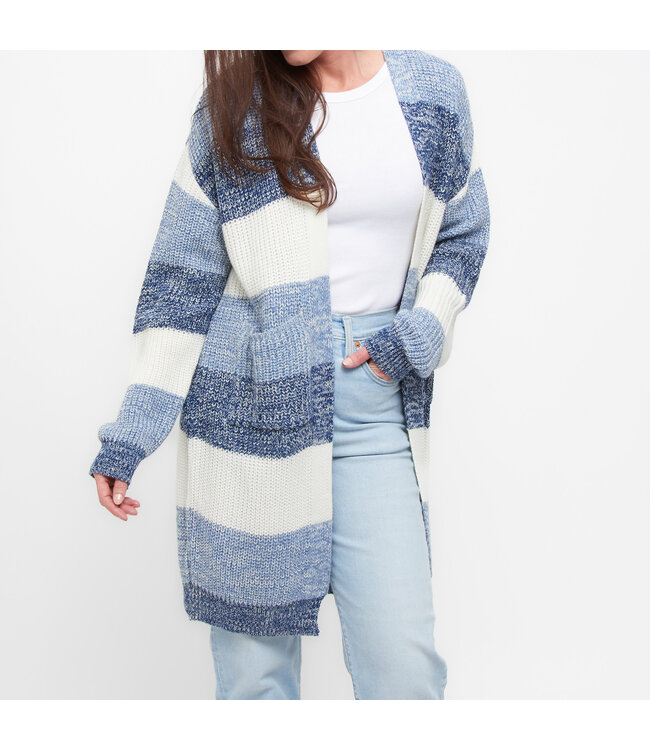 Howards Greyson Color Block  Heather Cardigan