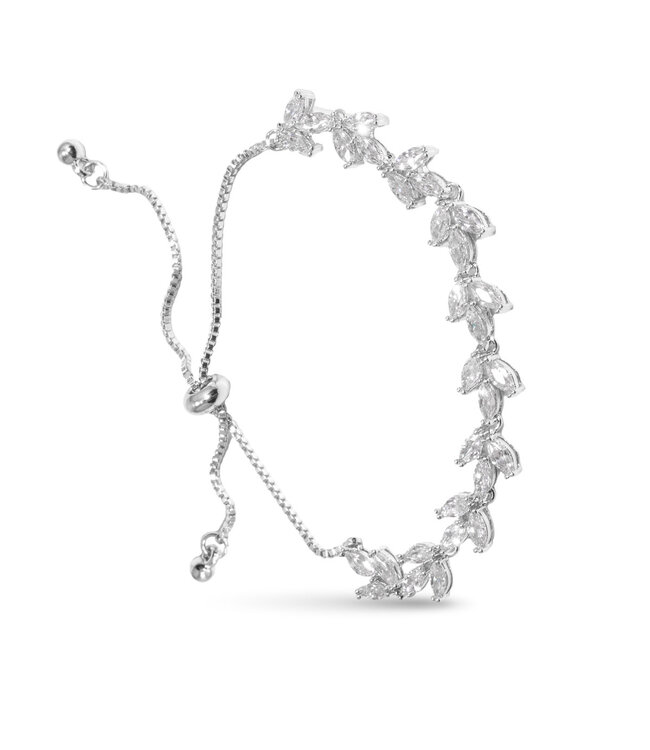 Amanda Blu Ice Blu Vine Pull-Cord Bracelet - Silver