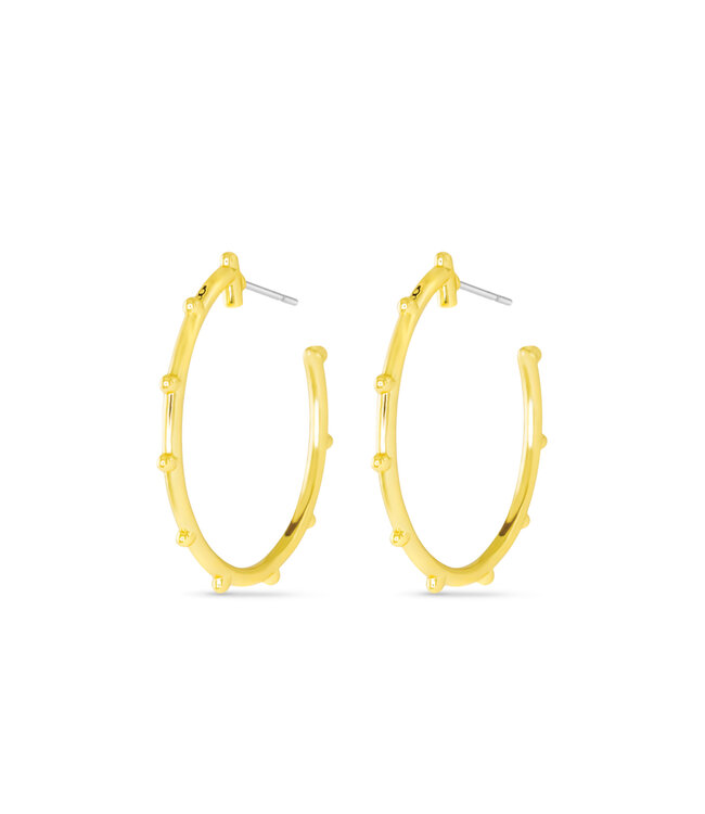 Amanda Blu Gold Polished Dorthy Earrings