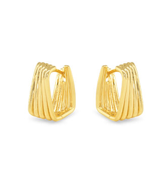 Amanda Blu Gold Polished Isabella Earrings