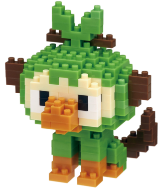 Bandai Namco Toys Grookey Pokemon Nanoblock Pokemon Series
