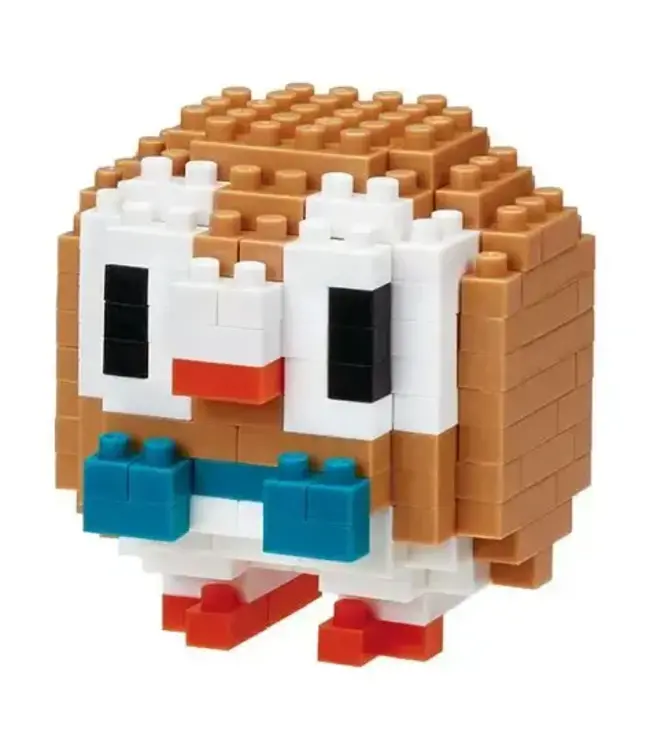 Bandai Namco Toys Rowlet Pokemon Nanoblock Pokemon Series