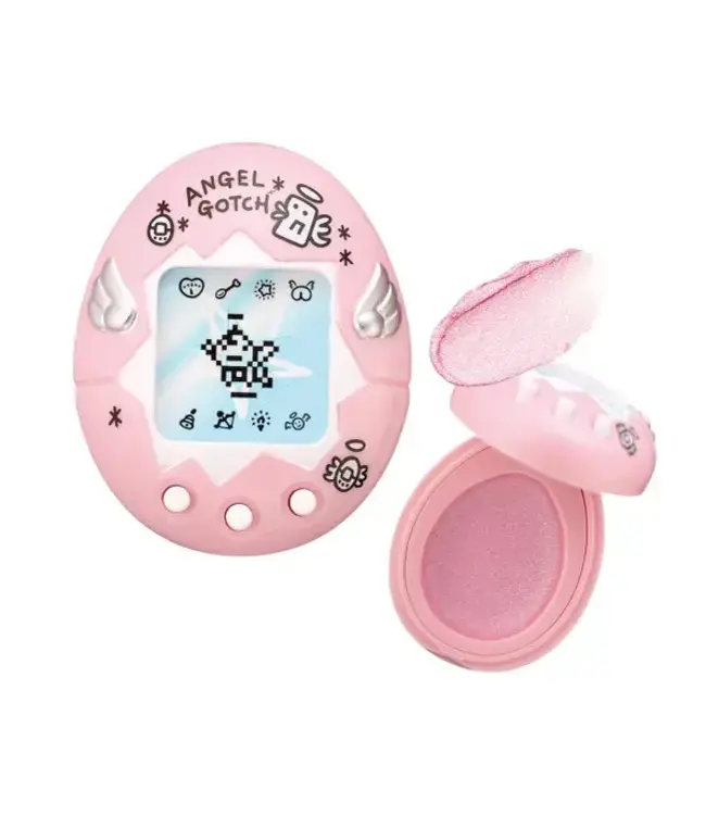 Bandai Namco Toys Tamagotchi Face Eye Color Mauve Pink Tenshitchi Pearl Pink