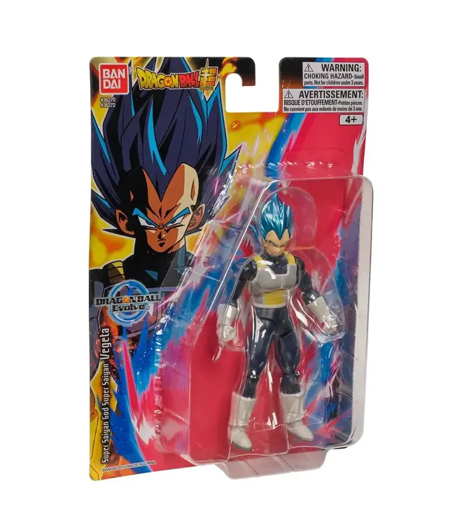 Bandai Namco Toys Super Saiyan Blue Vegeta 5Inch InchDragon Ball SuperInch BNTCA DBS Evolve