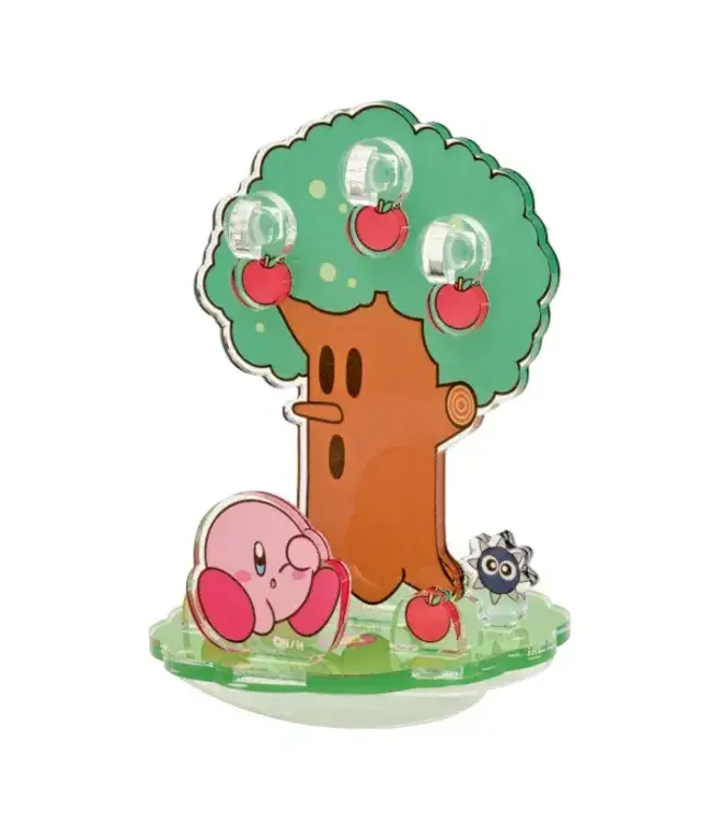Bandai Namco Toys Whispy Woods Kirby and Goro Moving Acrylic Diorama Stand