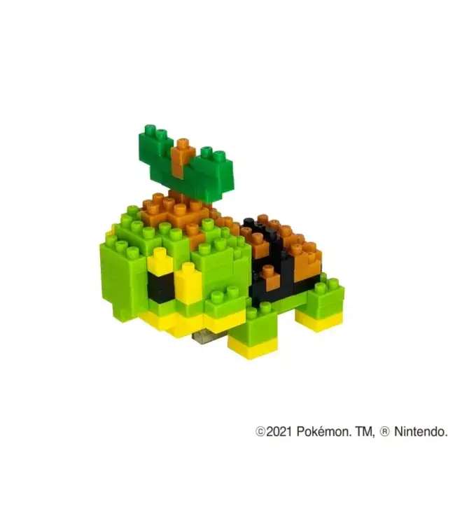 Bandai Namco Toys Turtwig Pokemon Nanoblock