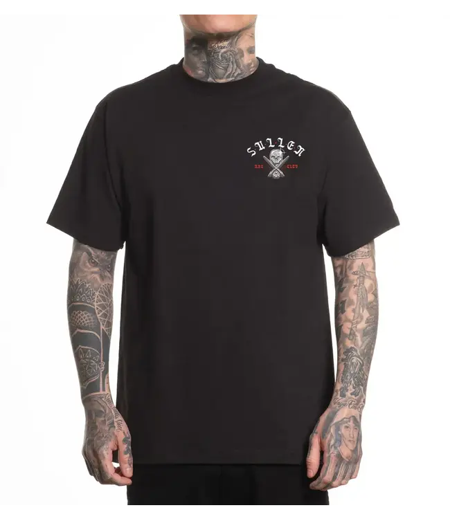 Sullen Day Trip Short Sleeve Tee Black