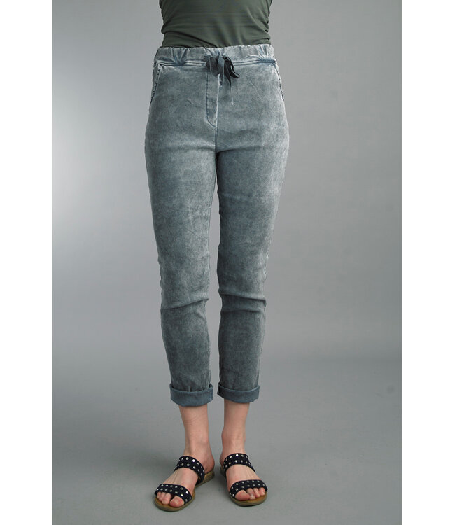 Tempo Paris Basic Sueded Pant