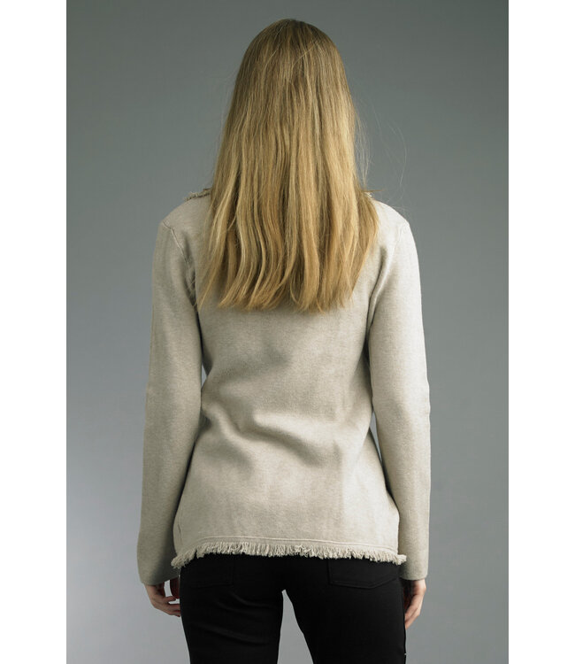 Tempo Paris One Button Knit Jacket