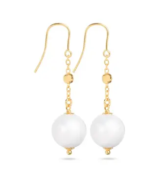 Bronzoro Classic Pearl Drop Earring
